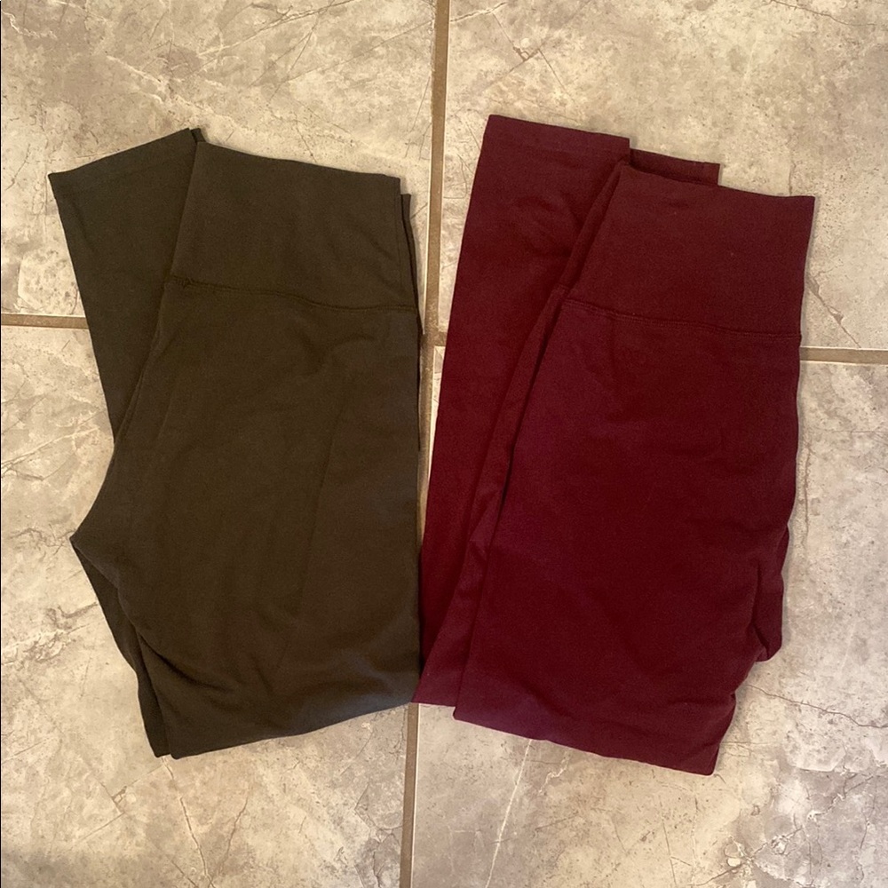 2 Aerie leggings
